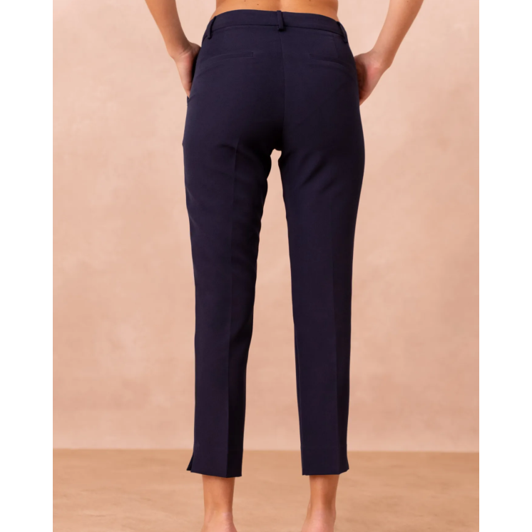 Pantalon droit marine