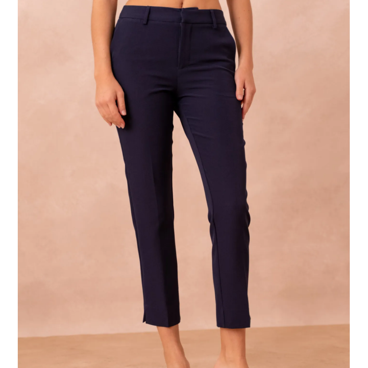 Pantalon droit marine