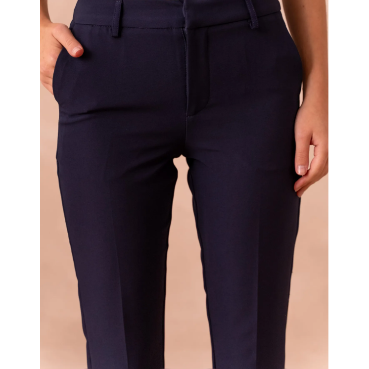 Pantalon droit marine