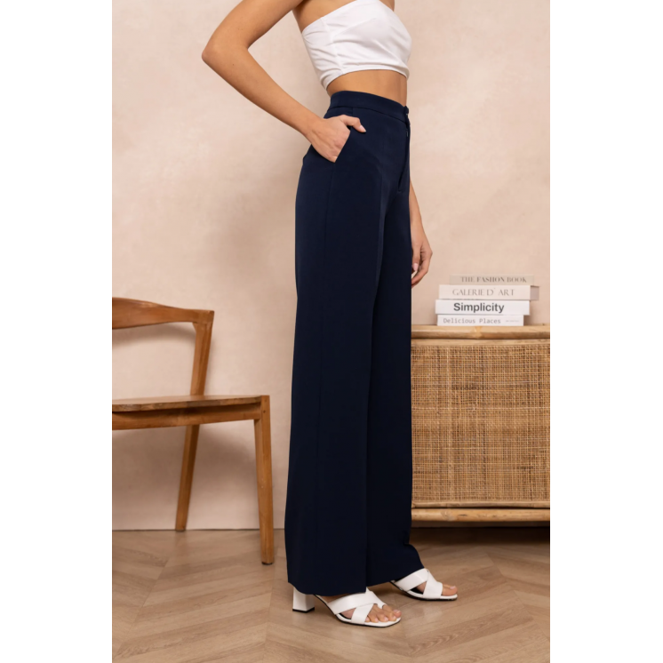 Pantalon ample femme costume chic habillé veste costume 2 pièces ou 3 pièces